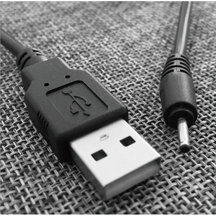 Micro Converter Android USB Charging Cable to Bluetooth Headset Nokia Adapter Dc2.0 Small Head round Hole
