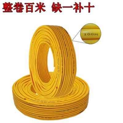 电线电缆家用线2.5平方电缆线牛筋线软线防冻电源线电动车充电线