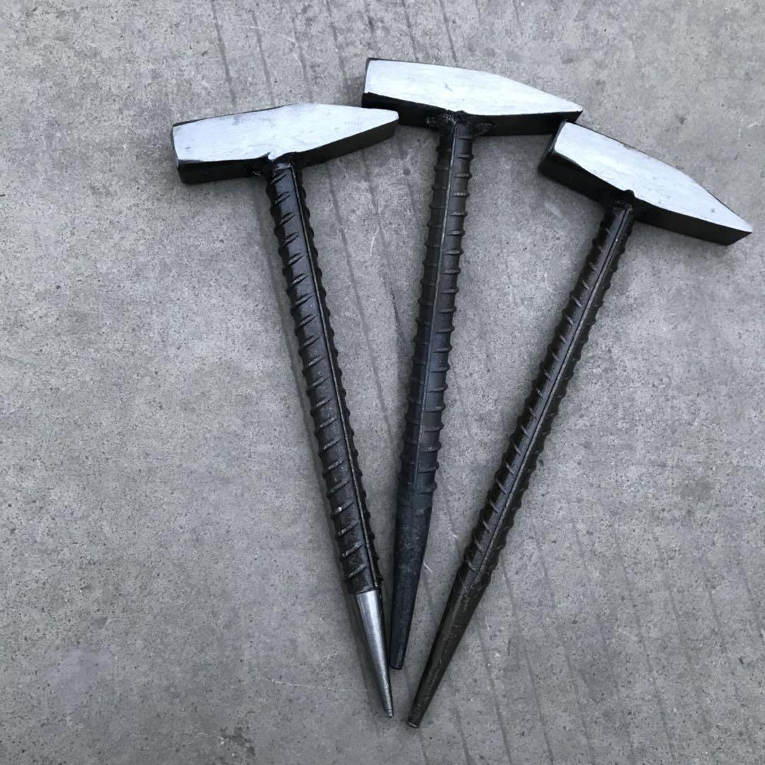 包邮铁把钳工锤地质锤铝模锤撬棍钩子鸭嘴锤一体锤铝模专用工具